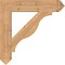 Ekena Millwork Funston Arts & Crafts Smooth Bracket, Western Red Cedar, 5 1/2"W x 32"D x 32"H BKT06X32X32FST03SWR - alternate 3